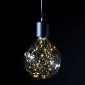 [하프클럽/]전구 자재 에디슨 램프 눈꽃 온 G125-33-G 1.8W