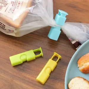 압착식 밀봉클립 간편한 스프링 집게 4P 밀봉클립 밀봉집게 밀봉스틱