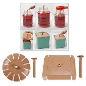 (황토)각종청 담금주 필수품 누루미(원형 사각)루 루용기 그기 용기 밀폐 장아찌 액기스 담금