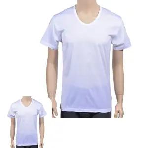 최고급 남성셔츠 반팔 러닝 100수 남자런닝 제임스딘 백색 이너웨어 순면