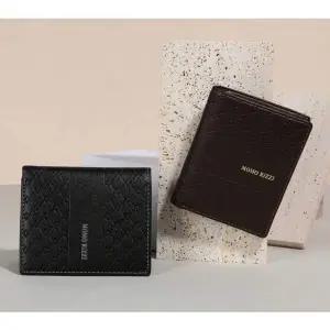 [셀러에이드]한 지갑 미니지갑 삼단지갑 격자무늬 남자지갑