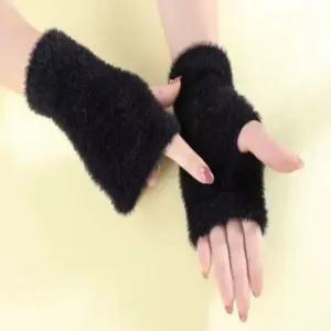 여성 겨울 핸드워머 소프트 페이크퍼 팔토시 방한장갑 팔워머 꽈배기 남녀공용