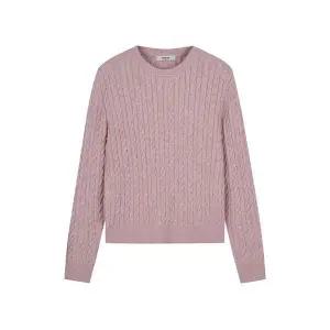 [롯데백화점]폴햄 여성 메리노 케이블조직 니트 PHF4ER2470