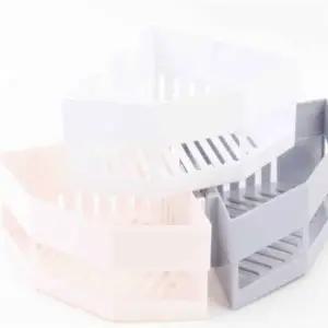 부착식 욕실 모서리 선반 욕실용품정리 욕실코너장 샤워실선반 화장실선반 욕실받침대