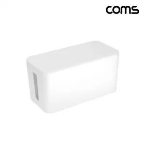 ( )멀티탭 정리함 White 소형 콘센트 보관함 전선정리 IH857