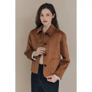 [BCBG](의정부점)올앤선드리 와일스웨이드JK(A5F8J123)