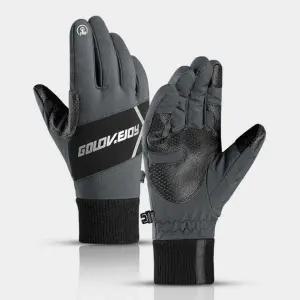 [골드스마일]남성용 터치 방한 장갑 방수 등산 라이딩겨울 스포츠장갑