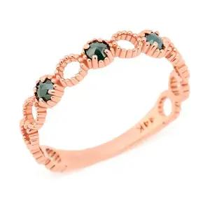 18K 청러프다이아 서클링 반지 SRS20755