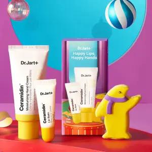 닥터자르트 홀리데이 핸드립 세트 해피립스, 해피핸즈 핸드크림50ml+립밤7ml