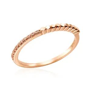 18K 트윙클 버블볼 하프큐빅 실반지 LOR42120