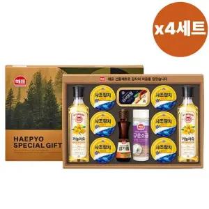 사조 명절 설날 선물 세트 거래처 안심특선 S38호 X 4