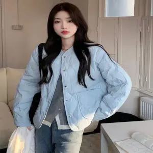 여성 CH56LV34 경량패딩 바람막이 파스텔컬러 가벼운 점퍼 자켓