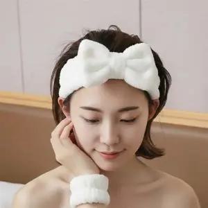 1+1 온더벨라 보들보들 세안용 헤어밴드 손목밴드 세트