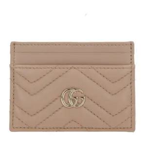 쉐브론 퀼티드 가죽 카드지갑 443127 AAFAX5753