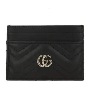 쉐브론 퀼티드 가죽 카드지갑 443127 AAET81000