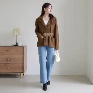 [CJ단독][최초가 139 000원]레니 톨레뇨 울 블렌드 니트자켓+벨트