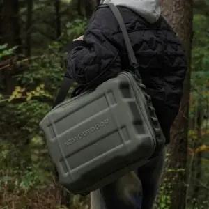 여행 카키 미니 캐리어 레디백 보조가방 캐리어보조가방 기내가방 미니캐리어