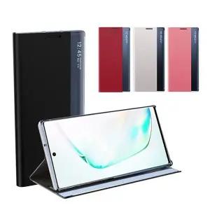 유니블링 갤럭시 s23 모던 심플 가죽 뷰 플립 풀커버 케이스