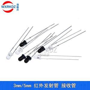 10 짝/몫 F3M 호환m LED 적외선 방출 다이오드 빛 850nm IR 수신기 이미 터 포토 트랜지스터 TV 용