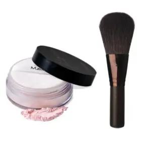 머스테브 보송 루스파우더 02 베이비핑크 +브러쉬 SET