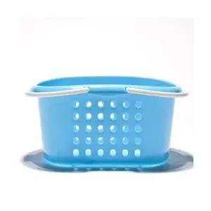 ( )선명한 컬러 웨이브 목욕바구니 색상랜덤 사우나가방