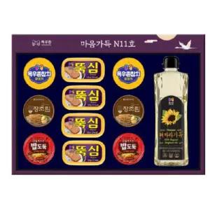 목우촌 통조림 식용유 햄 설 명절 선물세트 N11호