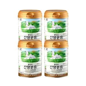 후디스 NEW 산양분유 시그니처 3단계, 800g, 4개
