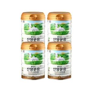 후디스 NEW 산양분유 시그니처 1단계, 800g, 4개