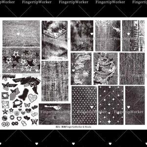 1PC 꽃 네일 스탬프 플레이트 잎 나비 라인 스텐실 템플릿 아트 도구