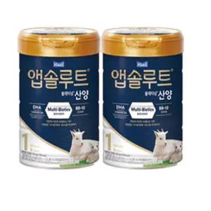 앱솔루트 산양 분유 1단계 750g, 2개