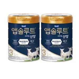 앱솔루트 산양분유 3단계 750g, 2개