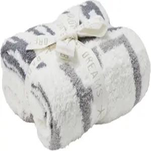 맨발의 꿈 아늑한 시크 포옹 웃음 놀이 드림 유모차 담요 진주 멀티 원 사이즈