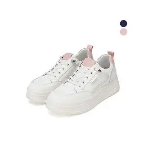 바바라슈즈 최초가 198,000 세븐플로어 소가죽 탭 여성스니커즈 4cm_SFH163