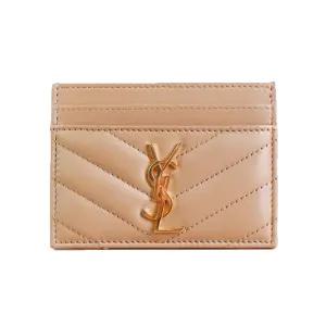 [명품] 카산드라 카드홀더 램스킨 탄 423291 AAA44 2357