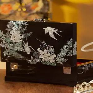 시노 자개장 전통 자개가구 약장 보석함 고가구 엔틱