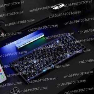 ZH980 블랙 스파이더 웹 기계식 키보드 유선 블루투스 맞춤형