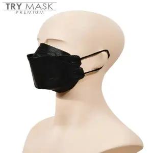 [하프클럽/]방역 마스크 화이트 블랙 개인용 1매 대기오염 방지