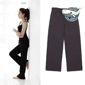 [하프클럽/]부드러운 요가 팬츠 스트레치 기본 바지 운동