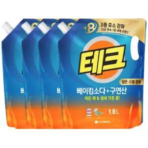 찌든때 싹싹 테크 베이킹소다 일반/드럼 겸용 리필