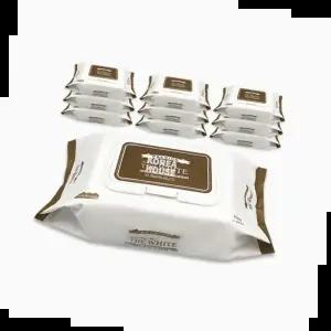 고급물티슈 베비랑프리미엄물티슈더화이트캡형(120매)1박스(20개)