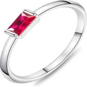 여성용 고호타 실버 탄생석 반지 앙증맞은 스태커블 약혼 결혼 약속 변색되지 않는 CZ 에메랄드 그린 보석