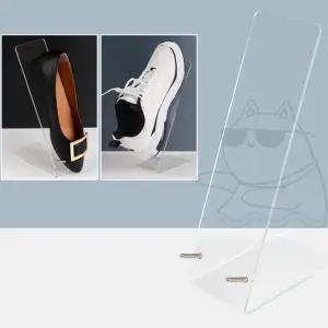 [하프클럽/]신발 투명 구두 거치대 진열 받침대 디스플레이 스탠드