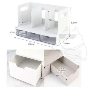 [하프클럽/]학생용 미니서랍 정리함 책꽂이 보관함 공부방 소품정리함 독서
