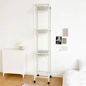 [하프클럽/]TC 이동식 슬림 행거 바지걸이 틈새 3단 행거