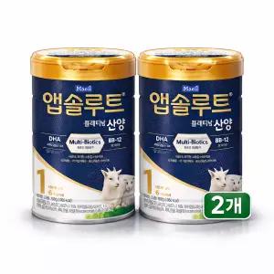 앱솔루트 플래티넘 산양 분유 1단계(0~6개월)750g, 2개