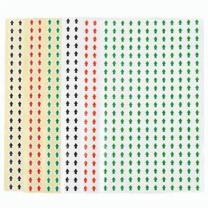 스티커 원형 미니 화살표 스티커 1장 메모스티커