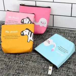 동전지갑 다용도 동물 동전지갑 파우치 보조가방