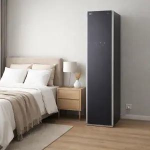 [LG]스타일러 S3CMC 메탈릭차콜 3벌 의류관리기 무빙행어 트루스팀