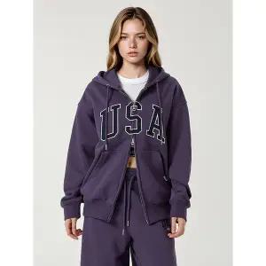 [후아유](마산점)USA Over fit Hood Zip-up / WHMZG2291U