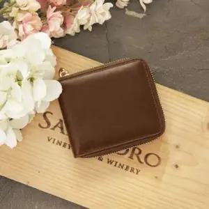 F8011 블루마운트 소가죽 여성 지퍼형 반지갑 카드지 지갑 반지갑 카드지갑 지퍼 동전